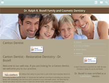 Tablet Screenshot of drbozell.com